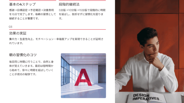 ひとり朝礼のやり方｜在宅ワーカーの生産性が2倍になった15分習慣の全手順