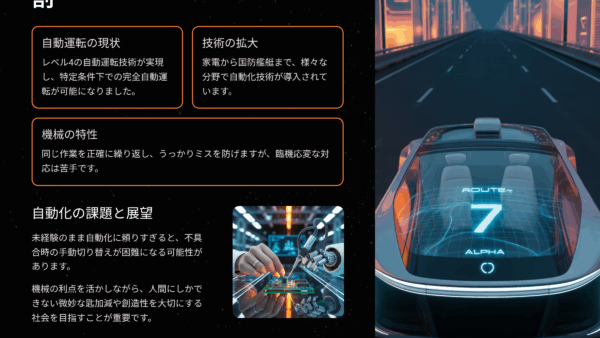 ひとり朝礼9月14日【職場の教養】自動化との共存