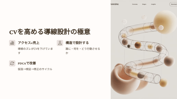 アクセスあるのに売れない理由とは？CV改善に効く導線設計チェックリスト